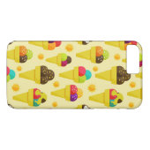 Kleurrijke Cartoon Ice Cream Cones Case-Mate iPhone Case (Achterkant (Horizontaal))