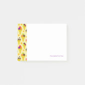Kleurrijke Cartoon Ice Cream Cones Post-it® Notes (Voorkant)