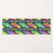 Kleurrijke Cartoon Katten Yoga Mat (Voorkant (horizontaal))