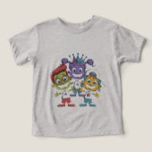 Kleurrijke Cartoon Kinderen met Speelse Expressies (Design voorkant)