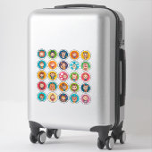 Kleurrijke Cartoon Kinderen Sticker Set (Koffer)