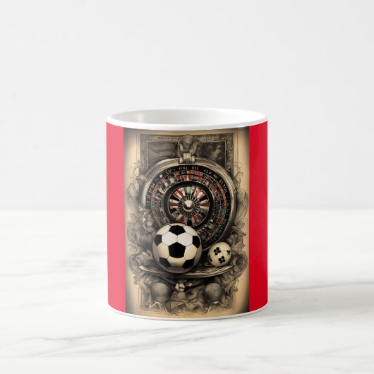 Kleurrijke Cartoon Print Mok – Leuk en Whimsy voor (Center)