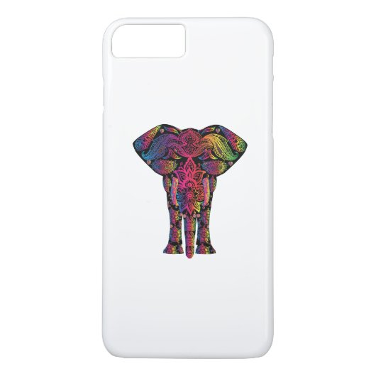 Kleurrijke cartoon van olifanten Case-Mate iPhone case (Achterkant)