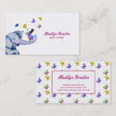 Kleurrijke Cartoons Visitekaartje (Voorkant / Achterkant)