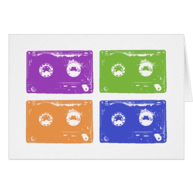 Kleurrijke cassettes! (Voorkant Horizontaal)