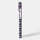 Kleurrijke Cat Sugar Skull Case-Mate iPhone Case (Achterkant / Links)