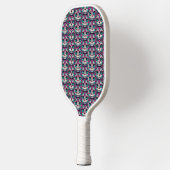 Kleurrijke Cat Sugar Skull Pickleball Paddle (Links)