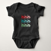 Kleurrijke Cats Baby Bodysuit Fixed Design (Voorkant)
