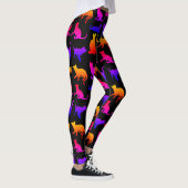 Kleurrijke Cats Design Leggings (Rechts)