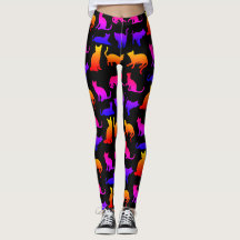Kleurrijke Cats Design Leggings
