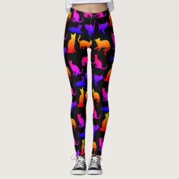 Kleurrijke Cats Design Leggings