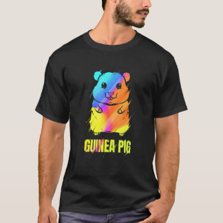 Kleurrijke Cavia Kunstwerk     Cavia T-shirt