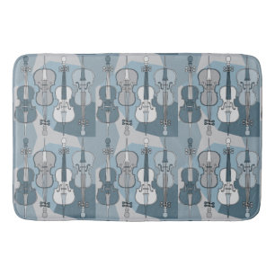 Kleurrijke Cello Patroon Badmat