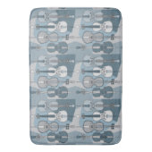 Kleurrijke Cello Patroon Badmat (Voorkant Verticaal)