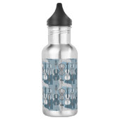 Kleurrijke Cello Patroon Badmat Waterfles (Links)