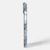 Kleurrijke Cello Pattern Hoesje-Mate iPhone Case (Achterkant / Links)