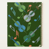 Kleurrijke Cellos Planner (Achterkant)