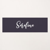 Kleurrijke Chakra Bloemen Gepersonaliseerd Yogamat (Achterkant (horizontaal))