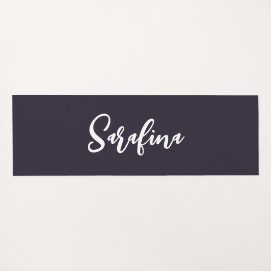 Kleurrijke Chakra Bloemen Gepersonaliseerd Yogamat (Achterkant (horizontaal))