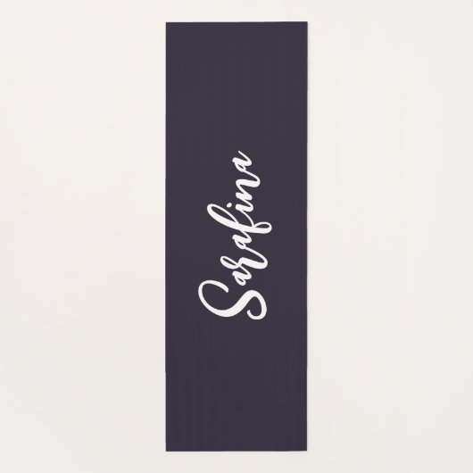 Kleurrijke Chakra Bloemen Gepersonaliseerd Yogamat (Achterkant)