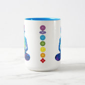 Kleurrijke Chakra Meditatie Mok (Center)