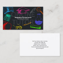 Kleurrijke Chalk Online Tutor op Slate Grey