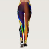 Kleurrijke Champion Spirit Leggings (Achterkant)