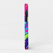 Kleurrijke Chaos in Abstracte Splatter Case-Mate iPhone Case (Achterkant/links)