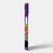 Kleurrijke Chaos iPhone Case (Achterkant / Rechts)