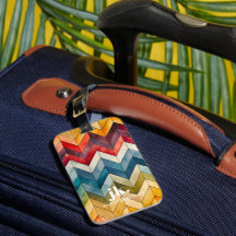  Kleurrijke Chevron Monogram Regenboog