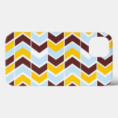 Kleurrijke Chevron Strepen Case-Mate iPhone Case (Achterkant (horizontaal))