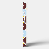 Kleurrijke Chevron Strepen Case-Mate iPhone Case (Achterkant / Links)