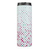 Kleurrijke  Chic Afstudeerder Foto Gepersonaliseer Thermosbeker (Achterkant)