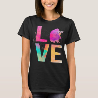 Kleurrijke Chimpansee Mom Cadeaus Chimpansee T-shirt