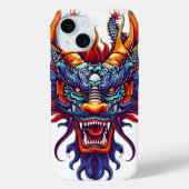 Kleurrijke Chinese Draak Case-Mate iPhone Case (Achterkant)