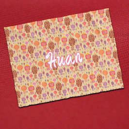 Kleurrijke Chinese lampions Fleece Deken