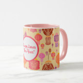 Kleurrijke Chinese Lantaarns Lunar Nieuwjaar Mok (Voorkant rechts)