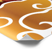 Kleurrijke Chinese nieuwjaarsdraken en -mensen Poster (Hoek)