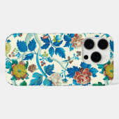 Kleurrijke Chinoiserie Traditioneel Bloemenpatroon Case-Mate iPhone Case (Achterkant (horizontaal))