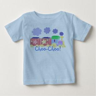Kleurrijke Choo Choo Train Shirt