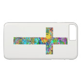 Kleurrijke Christelijke kruis 1 Case-Mate iPhone Case (Achterkant (Horizontaal))