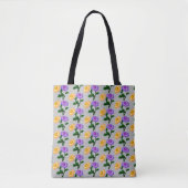 Kleurrijke-chrysant-vector-illustratie Bloemen Tote Bag (Voorkant)