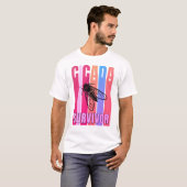 Kleurrijke CICADA Survivor Souvenir T-shirt (Voorkant volledig)