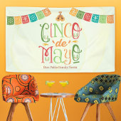 Kleurrijke Cinco de Mayo Fiesta Welkom Spandoek