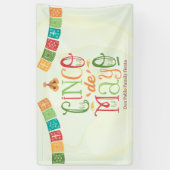 Kleurrijke Cinco de Mayo Fiesta Welkom Spandoek (Verticaal)