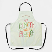 Kleurrijke Cinco de Mayo Schort (Voorkant)