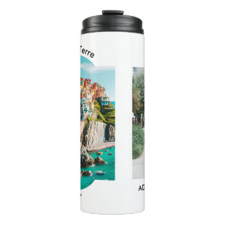 Kleurrijke Cinque Terre, Italië - foto Thermosbeker