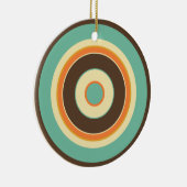 Kleurrijke cirkels 02 keramisch ornament (Rechts)