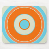 Kleurrijke cirkels 03 muismat (Voorkant)