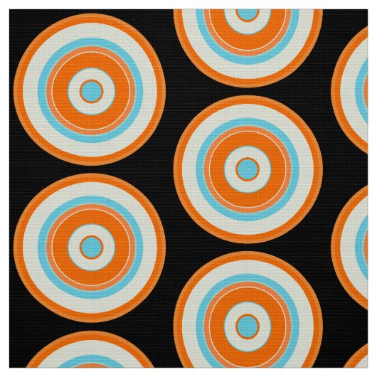 Kleurrijke Cirkels 03a Stof (Swatch)